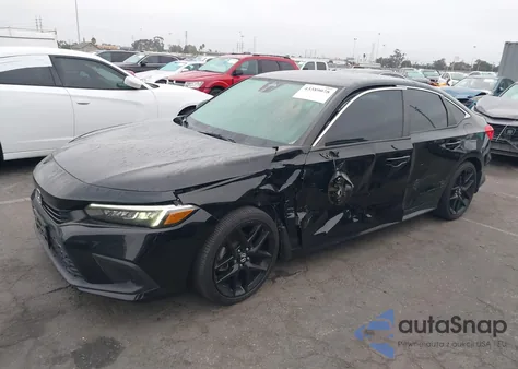 2023 Honda Civic Lx z USA, uszkodzony, nr VIN 2HGFE2F29PH553950